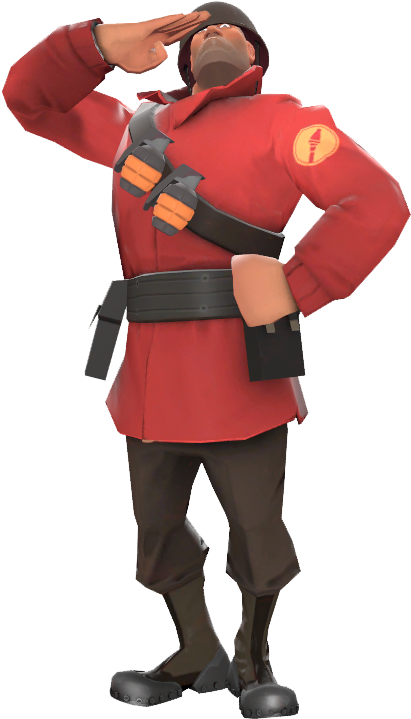A Cartoon Character Wearing A Red Shirt And Black Pants