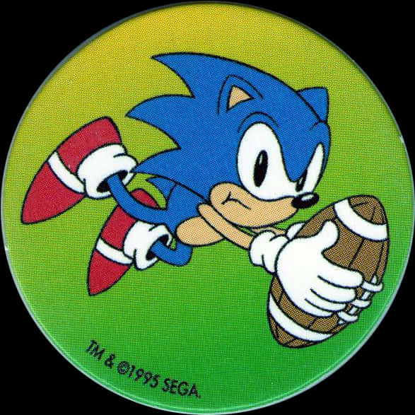 Sonic Catching A Football