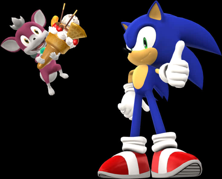 Sonic The Hedgehog And Chip