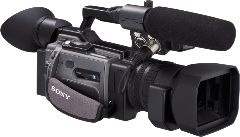 A Close-up Of A Camcorder