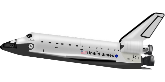 A White Airplane With A Black Background