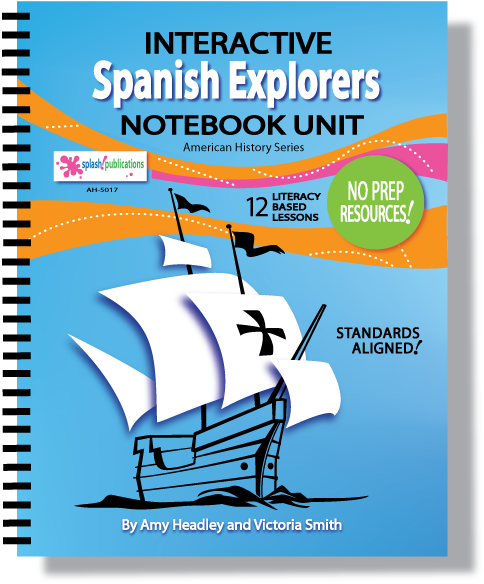 Spanish Explorers Interactive Notebook Unit - Interactive Notebook Boat, Hd Png Download