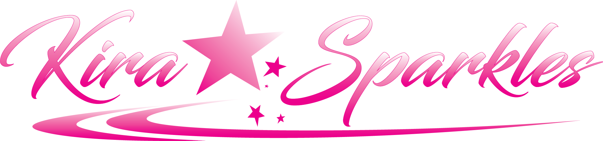A Pink Star And Black Background