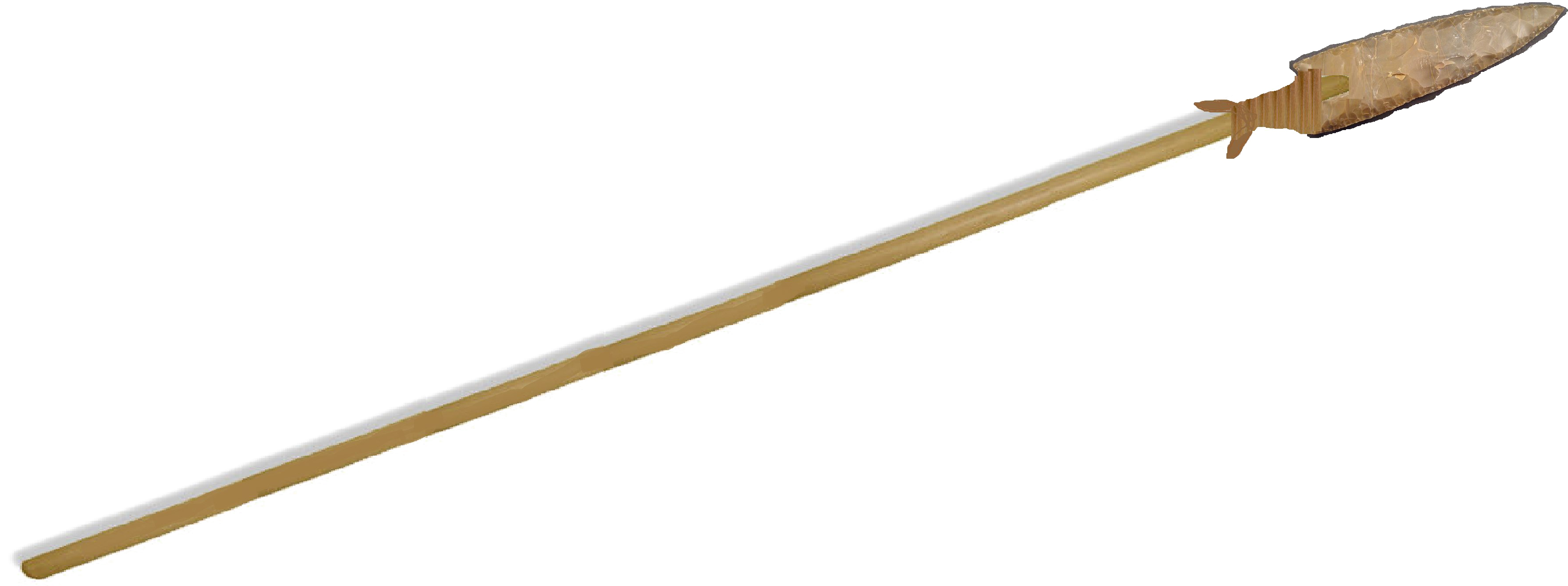 A Stick With A Black Background