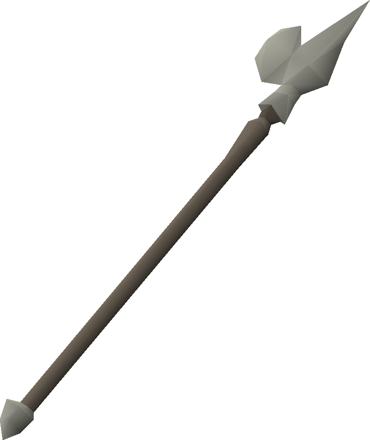 A Spear With A Pointed Tip