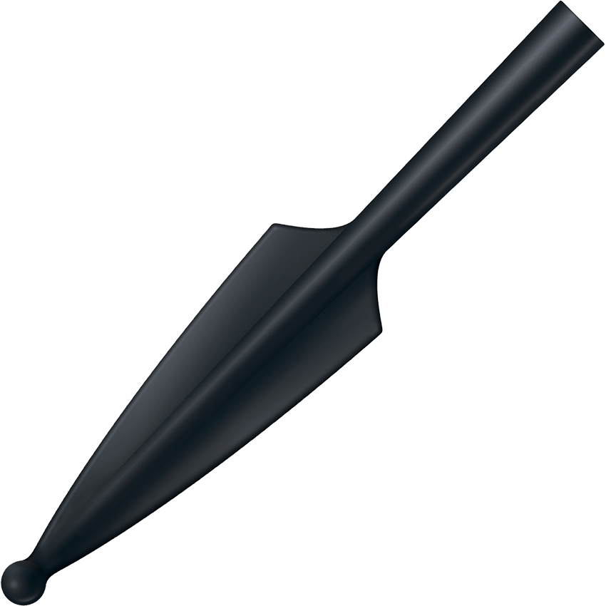 A Black Spear With A Black Background