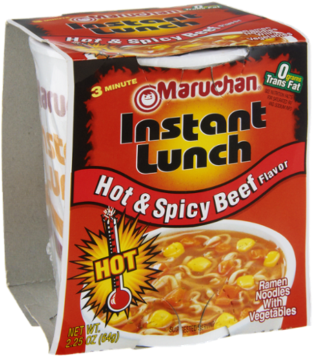 A Box Of Instant Lunch