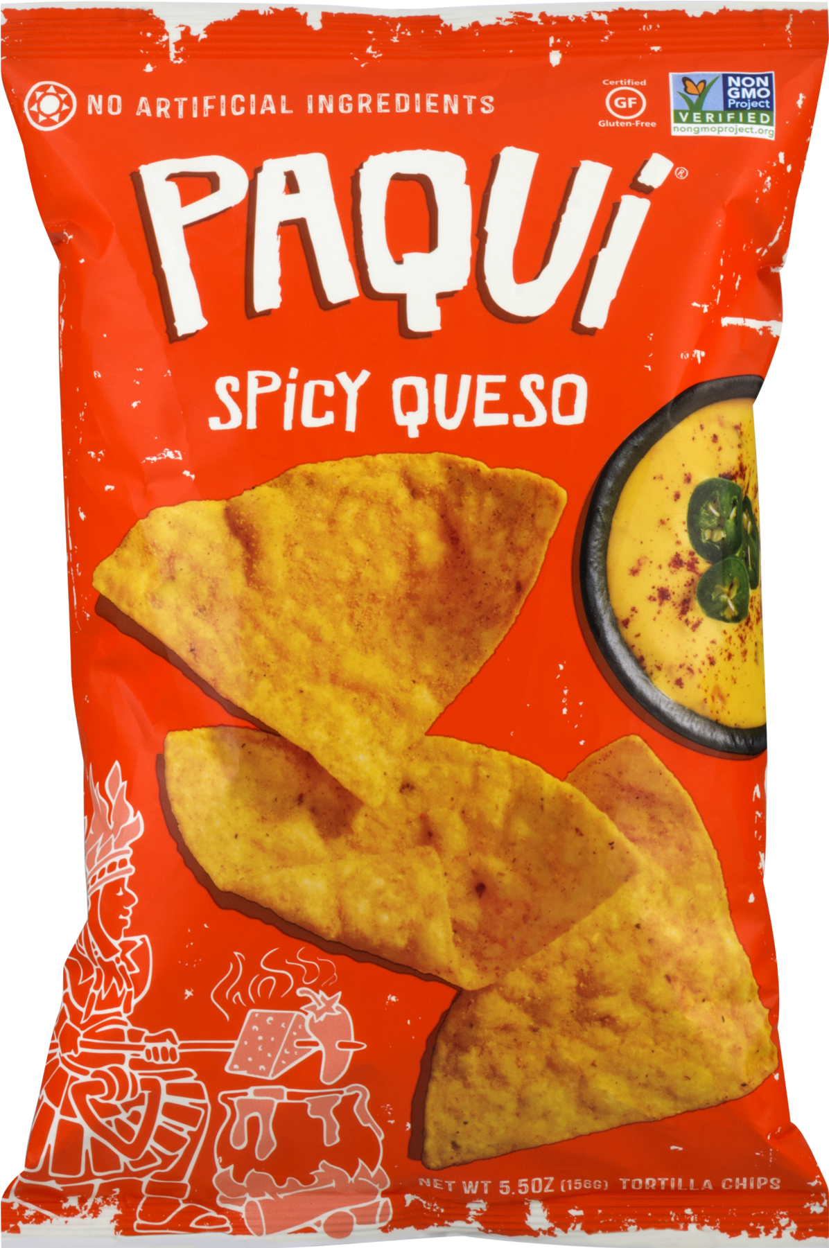 Spicy Chips Png - Paqui Spicy Queso Chips, Transparent Png