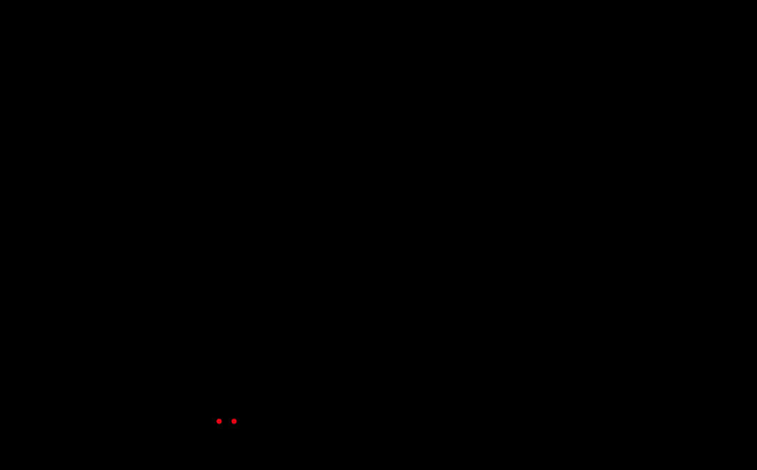A Black Background With Red Dots