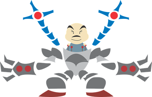 Cartoon Character With Arms And Legs
