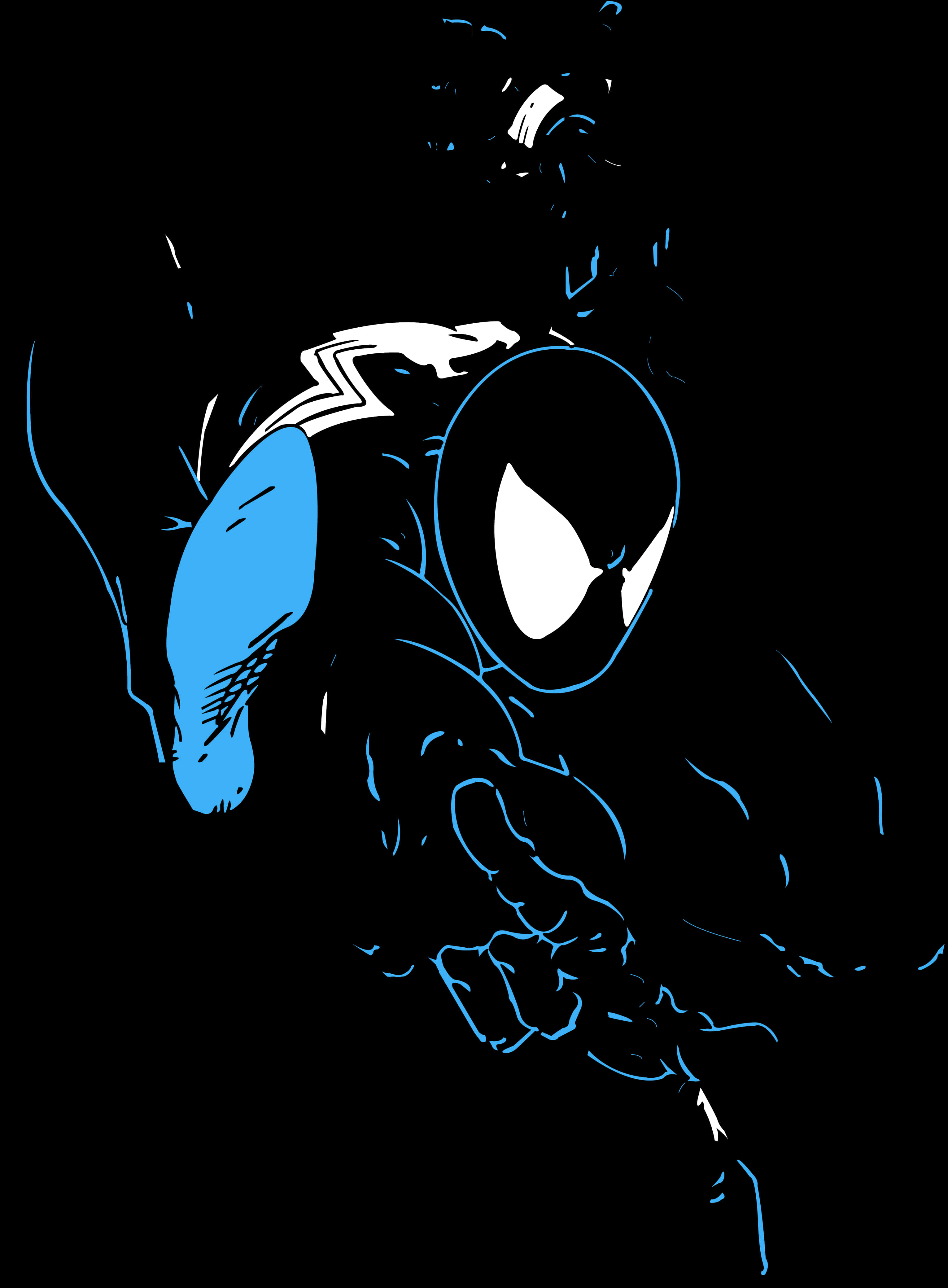 A Cartoon Of A Spiderman