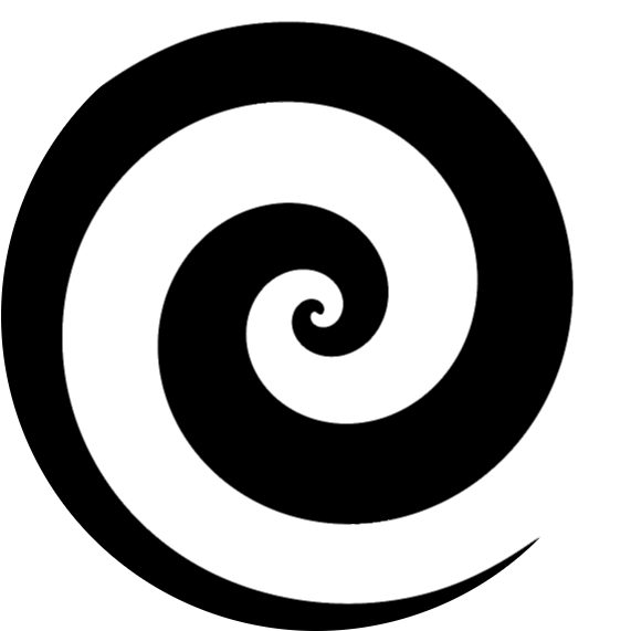 A Black And White Spiral
