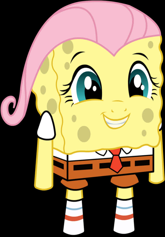Cartoon Character Of A Spongebob Squarepants
