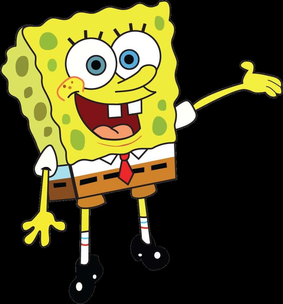 Cartoon Character Of A Cartoon Spongebob