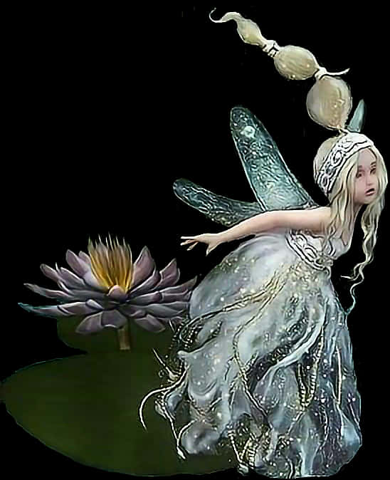 A Cartoon Of A Fairy