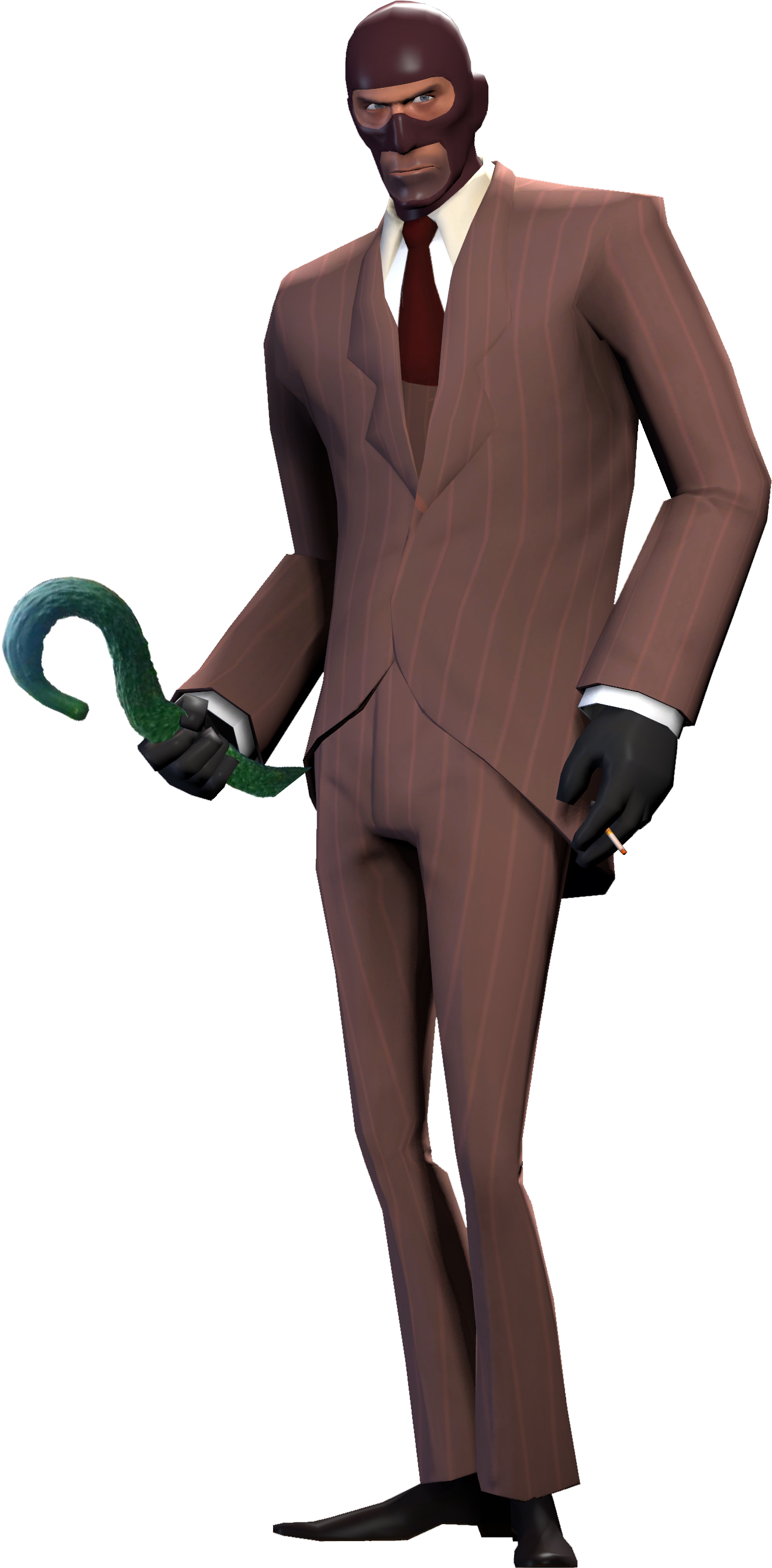 A Cartoon Character In A Suit