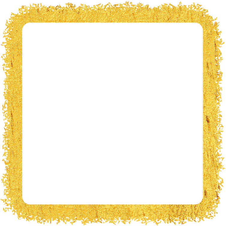 A Yellow Square With A Black Background