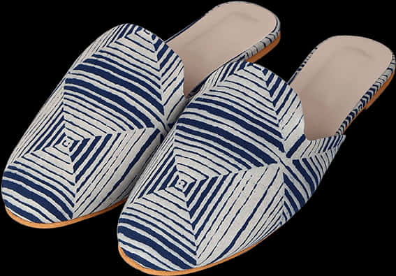 Slider Ladies Chappal With Abstract Design