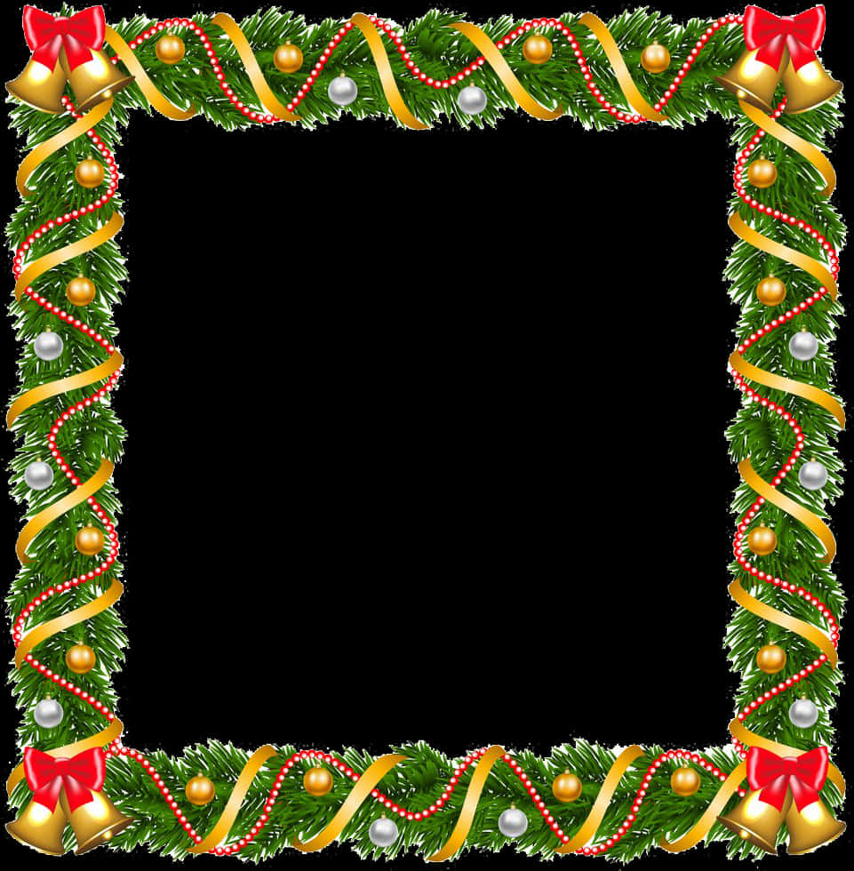 Square-shaped Christmas Border