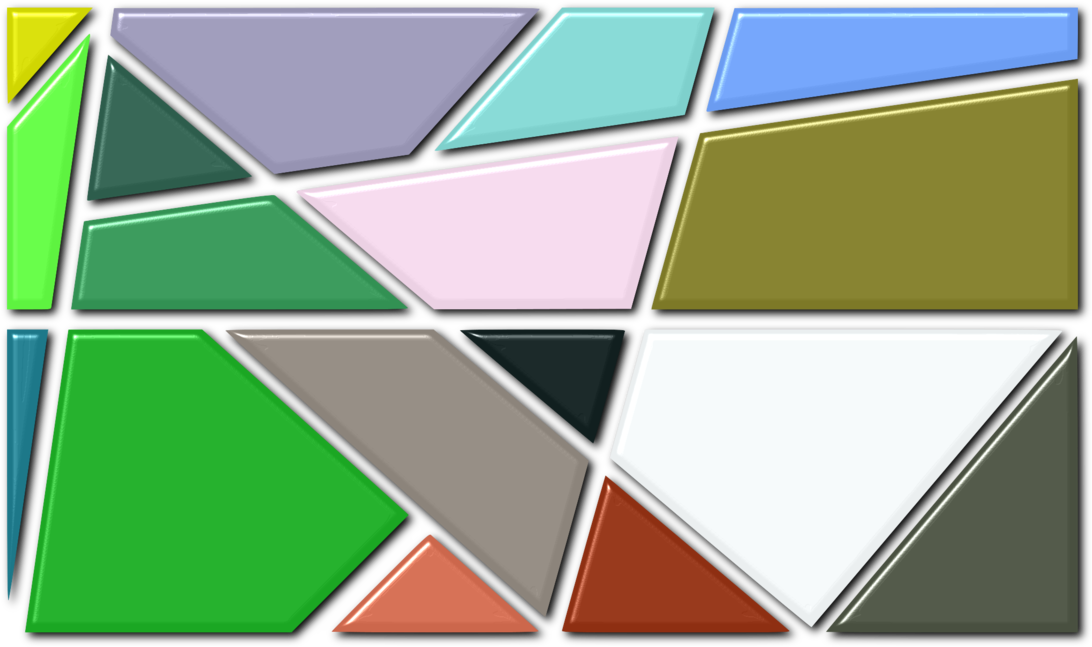 A Colorful Pattern With Black Lines