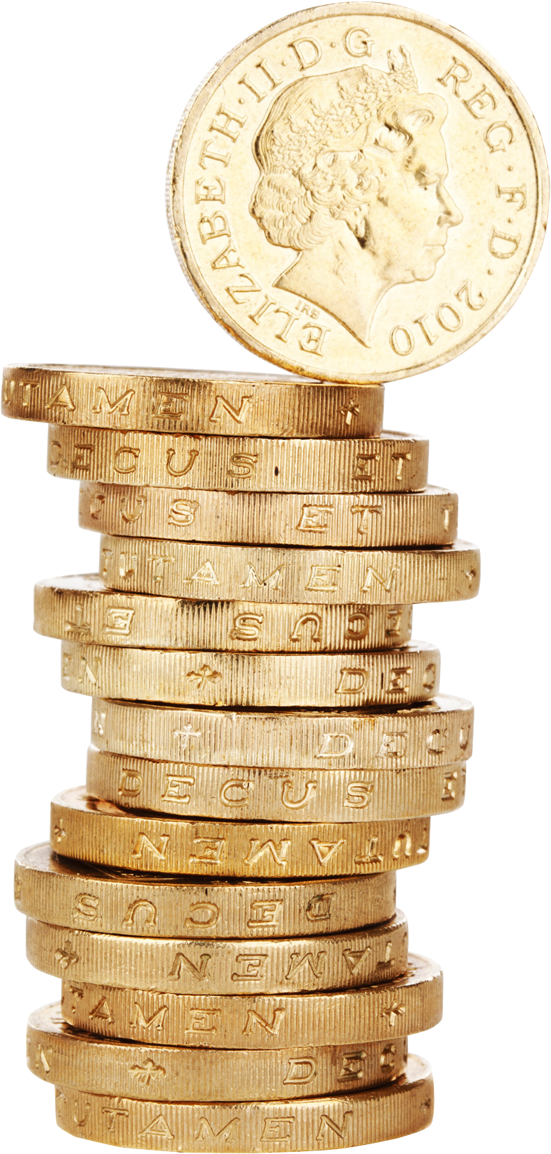 Stack Of Coins Png, Transparent Png