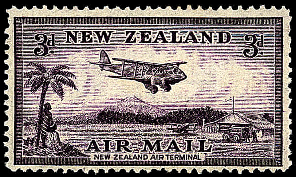 New Zealand Air Mail Stamp