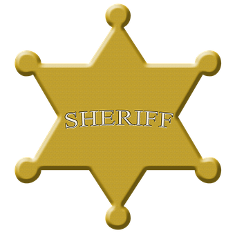 A Yellow Star With White Text