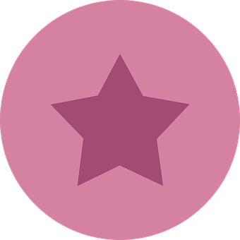 A Purple Star In A Circle