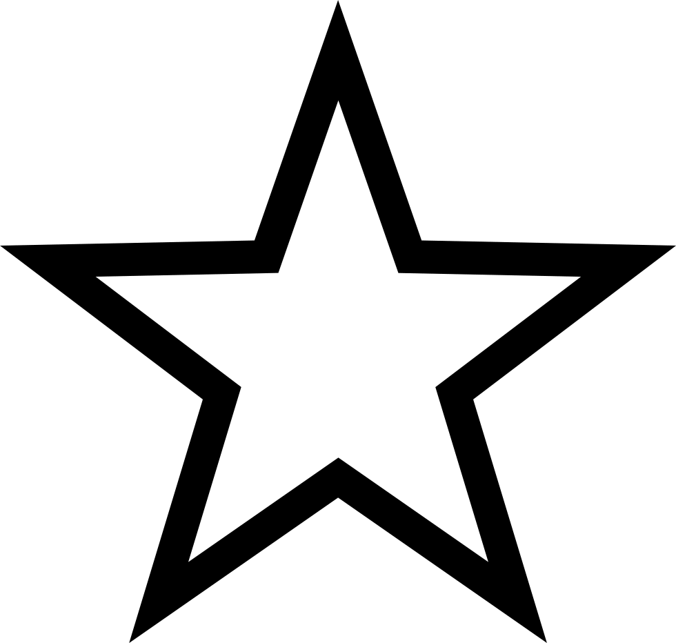 Star Vector Png 980 X 932