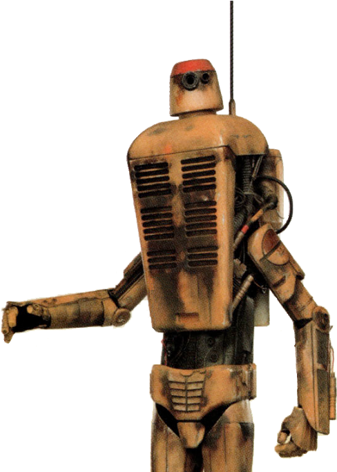 A Robot With A Large Vented Body