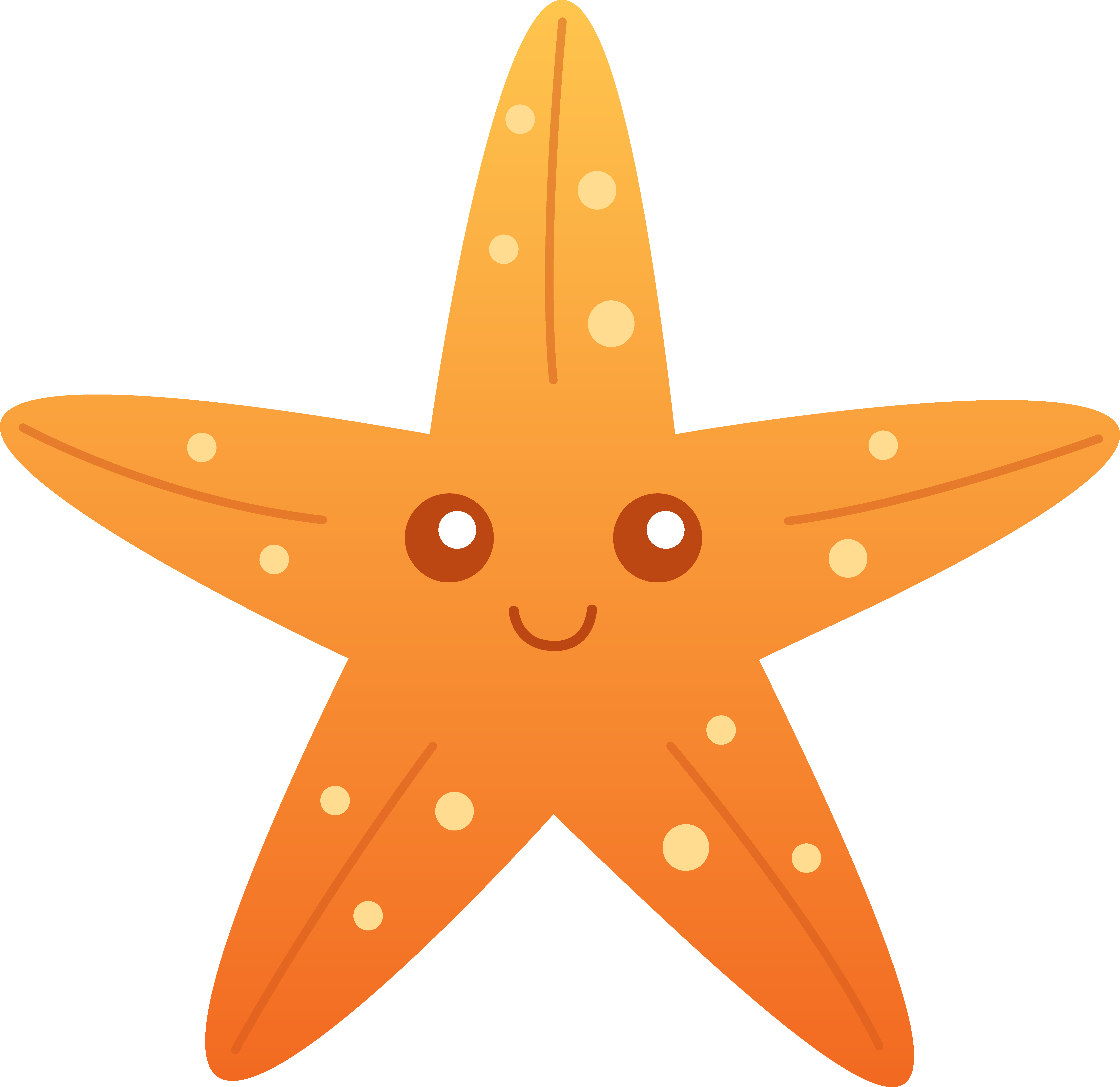 Starfish Clipart PNG
