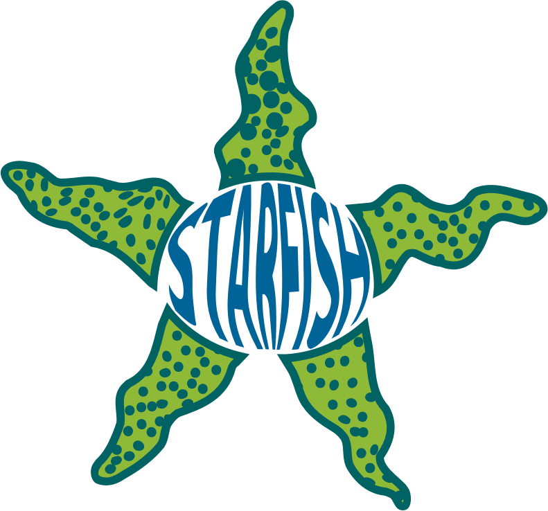 A Starfish With A Logo