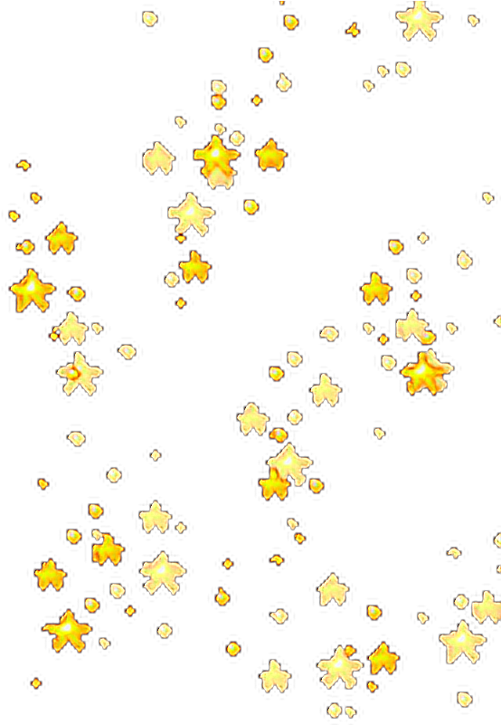 A Yellow Stars On A Black Background