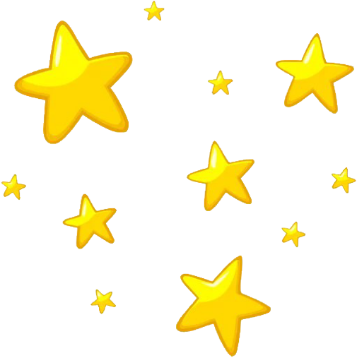 A Group Of Yellow Stars