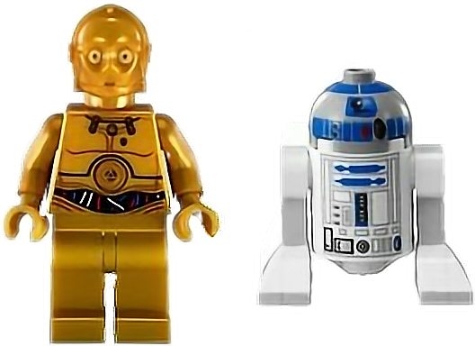 A Yellow And White Toy Robot