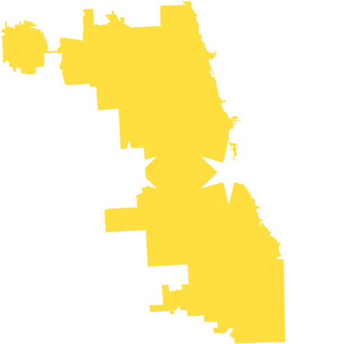 A Yellow And Black Map With White Stars