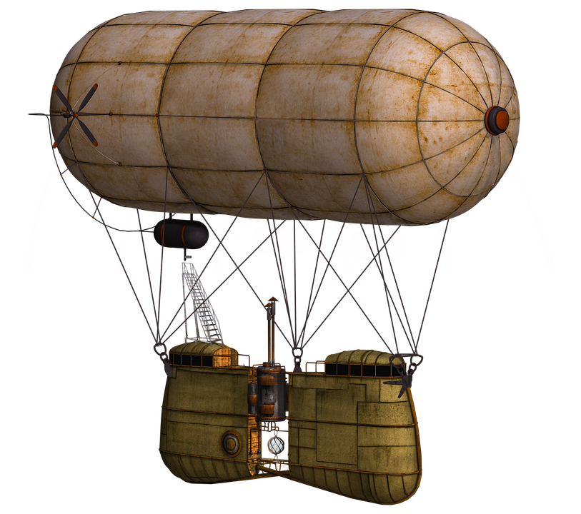 A Steampunk Airship
