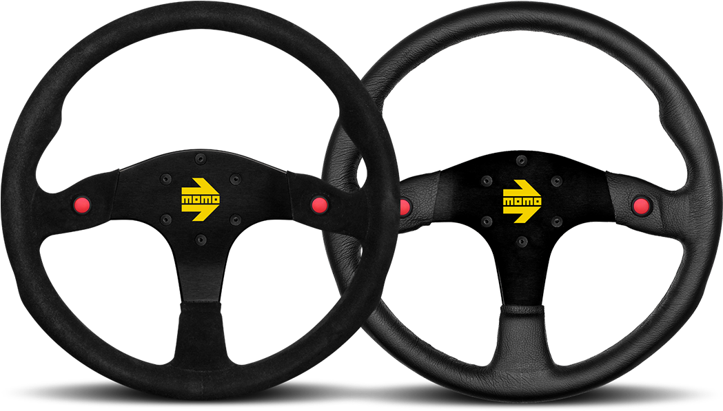 A Close Up Of A Steering Wheel