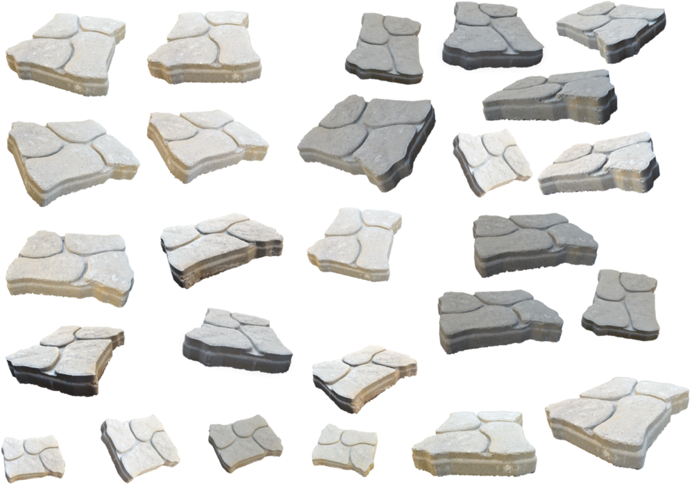 Stepping Stones Top View Png, Transparent Png