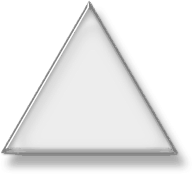 A White Triangle On A Black Background