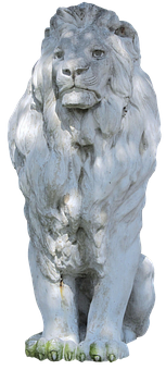 A Statue Of A Lion