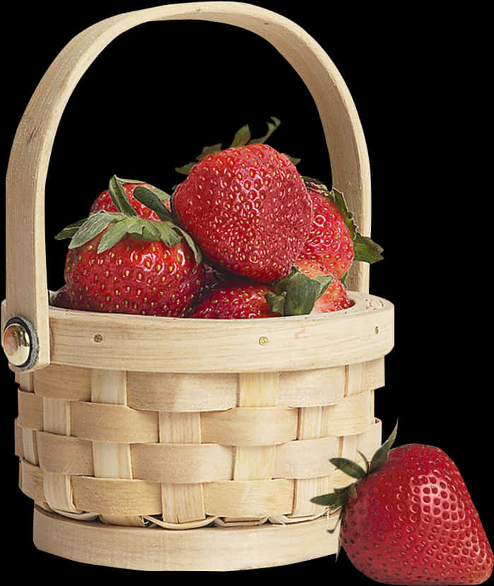 A Basket Of Strawberries