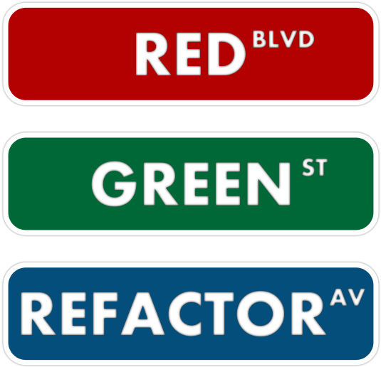 A Group Of Street Signs