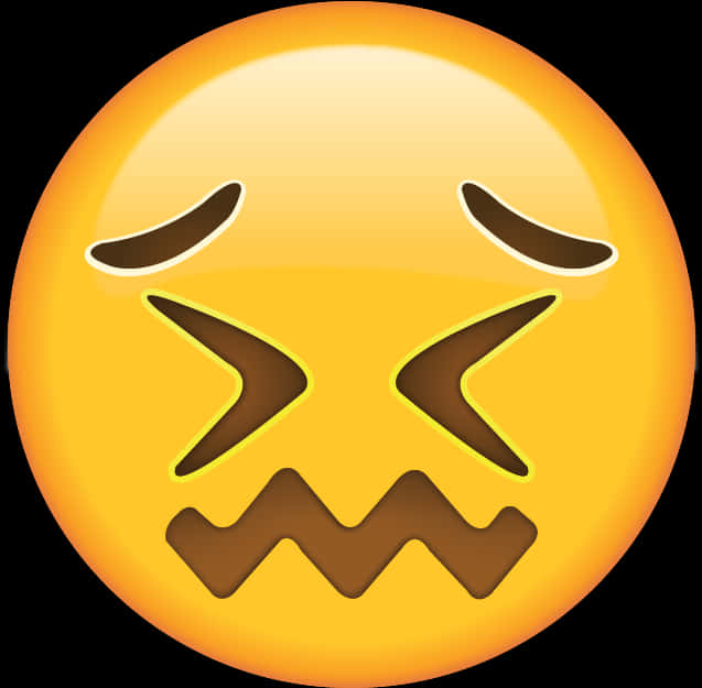 Stress Face Emoji, Hd Png Download