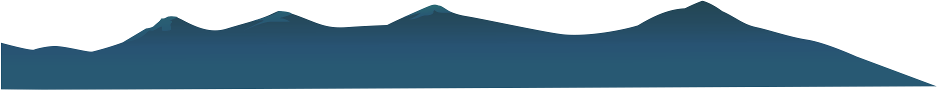 A Blue Mountain With A Black Background