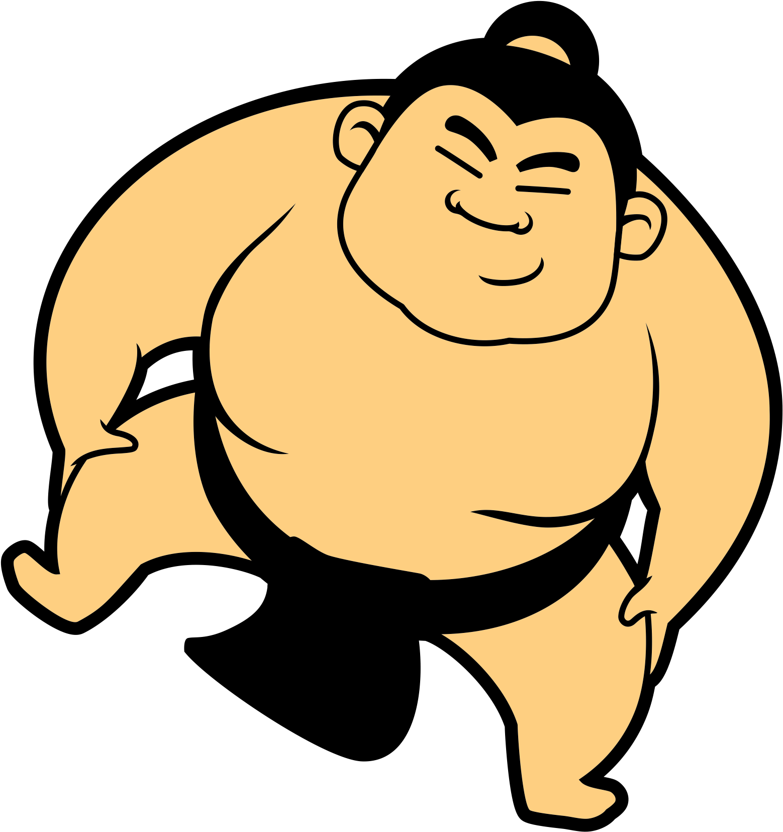 Sumo Png 1558 X 1655