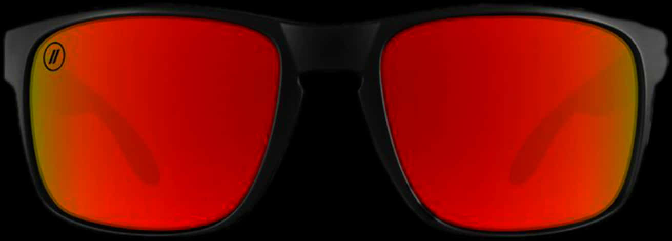 A Pair Of Red Sunglasses