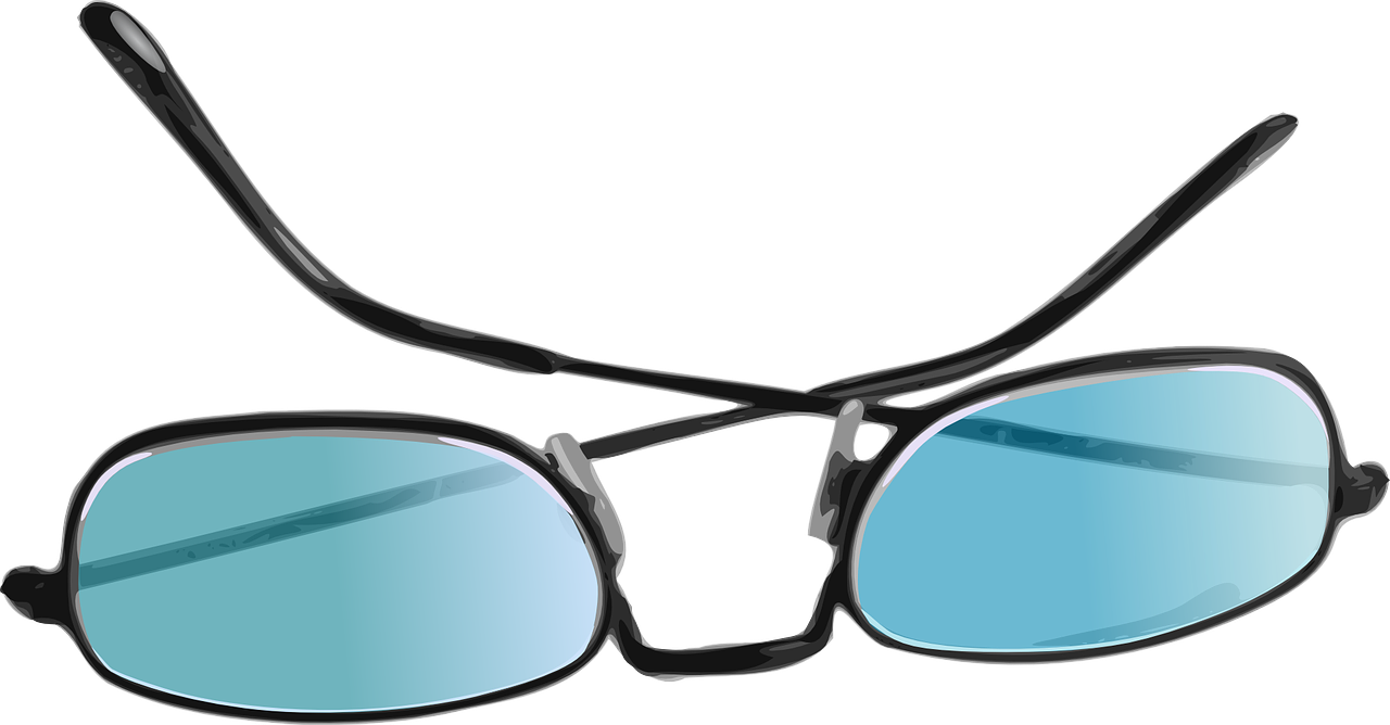 A Pair Of Blue Glasses