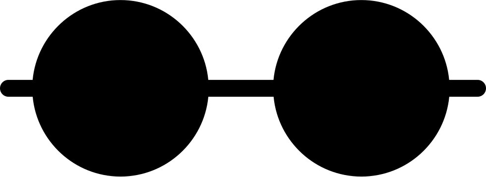 A Black And White Image Of A Double Circle