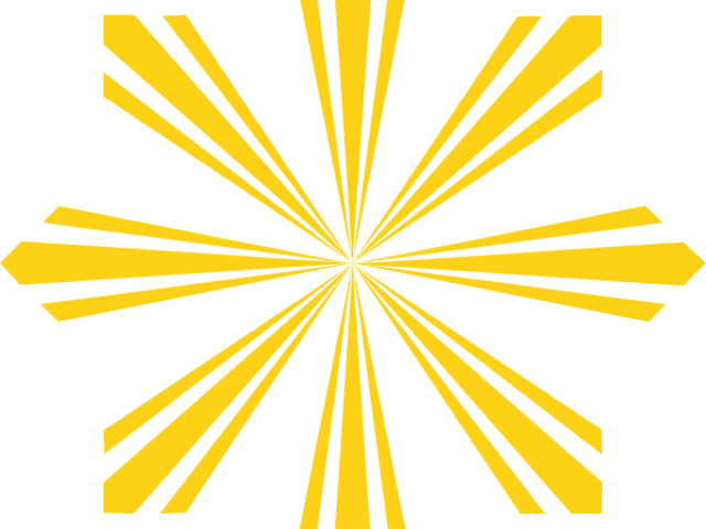A Yellow And Black Square With Black Background